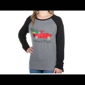 Merry & Bright long sleeve shirt xxl